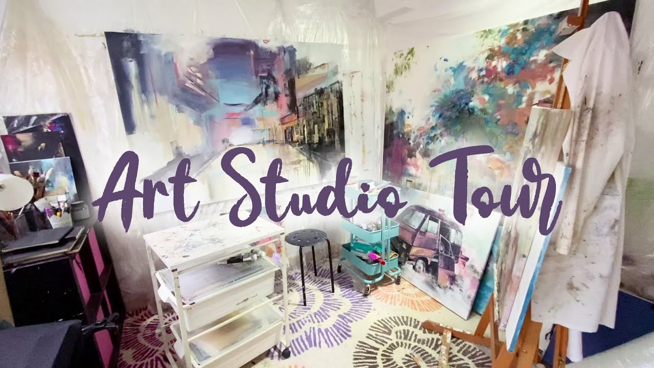ART STUDIO TOUR | Mi taller de arte