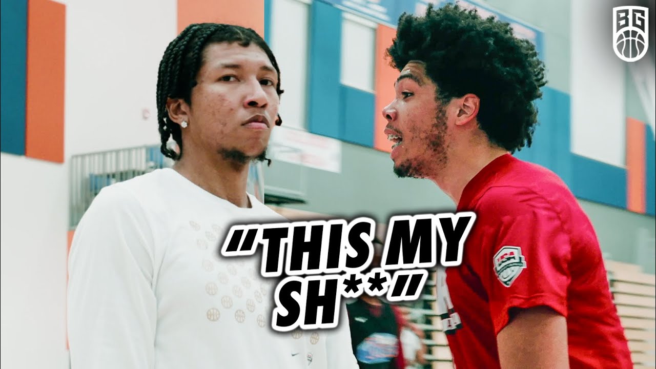 76ers Guard VS. #1 HS Player in Open Runs! Tyran Stokes VS. Marjon Beauchamp Gets Chippy!