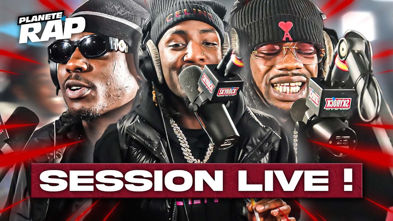 SESSION FREESTYLE avec Kodes, Gambino La MG, Saamou Skuu, Rapi Sati & Eloquence ! #PlanèteRap