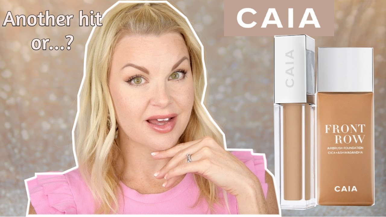 Caia Front Row Foundation & Concealer | First Impression | Wear test | Comparisons!