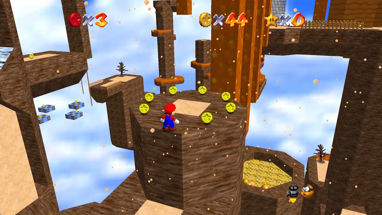 Foliage Fortress by Dingding22 - Mario Builder 64
