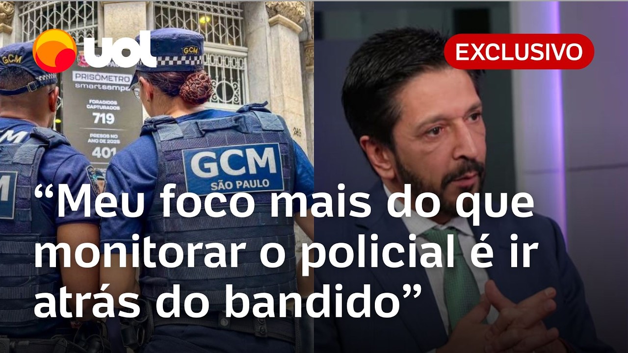 Ricardo Nunes defende que GCM vire Polícia e diz que câmera corporal não resolve o problema