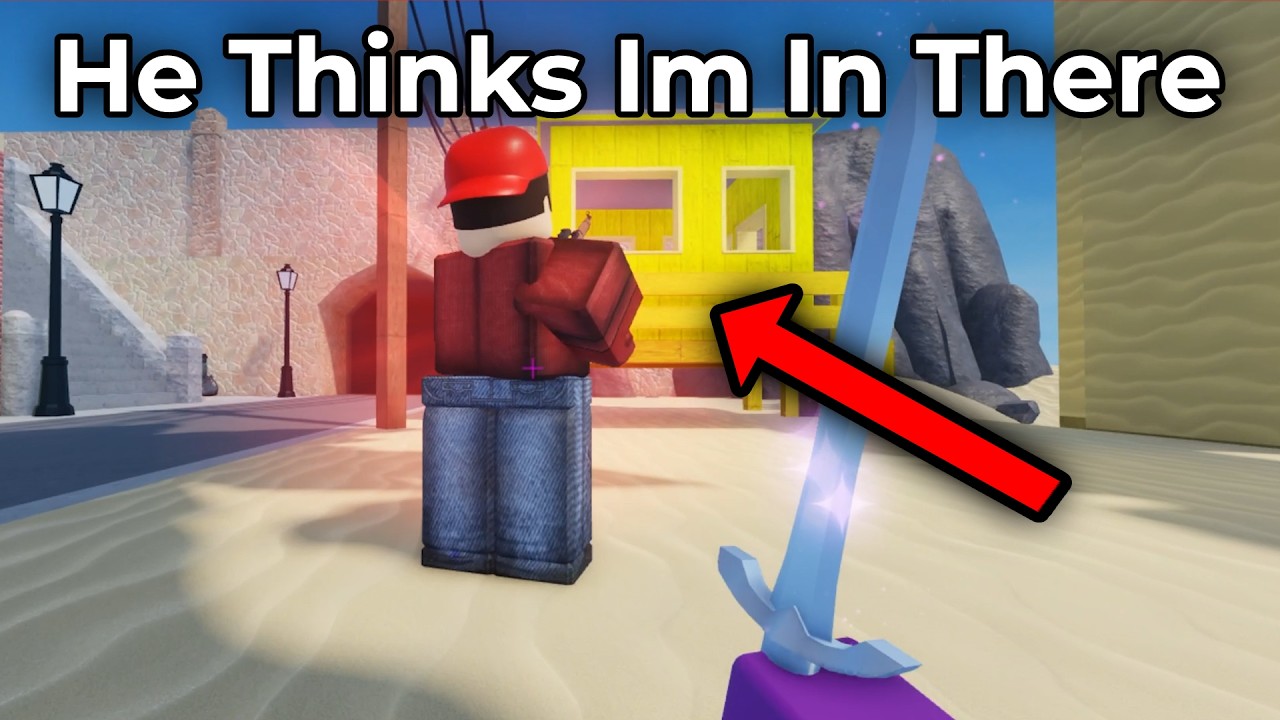 Ragebaiting My Little Brother on Roblox... (very wholesome)