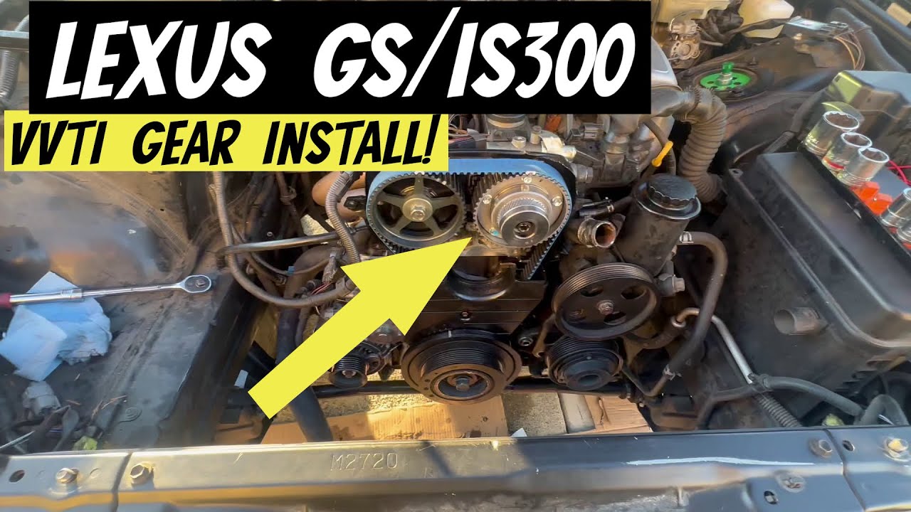 My VVTI Gear Was POURING oil. How to Replace! GS300/IS300