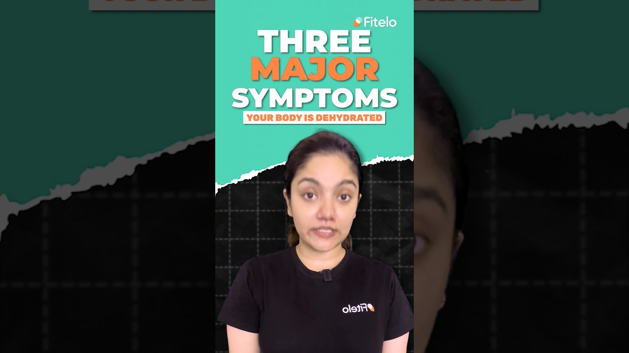Three Signs of Dehydration! #dehydration #summer #heatwaves