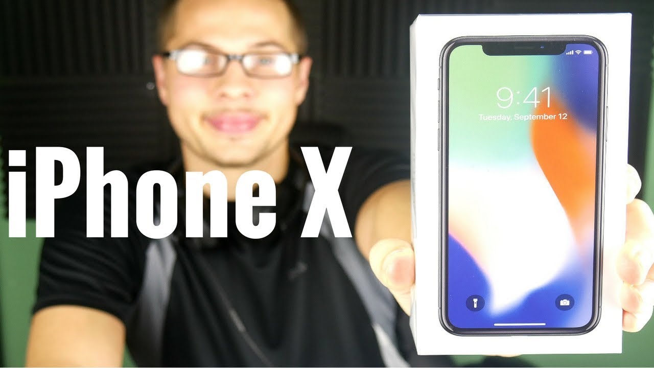 iPhone X Silver Unboxing & First Impressions!