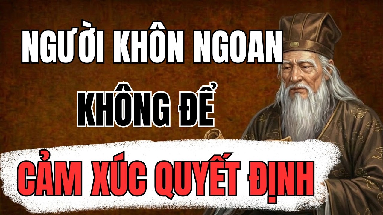 Cổ Nhân Dạy: Người Khôn Ngoan Không Để Cảm Xúc Quyết Định | Bài Học Cổ Nhân