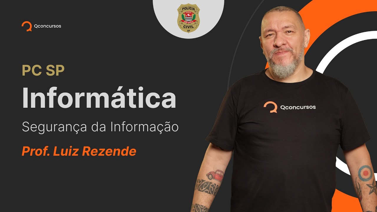 Concurso PC SP: Segurança da Informação | Aula de Informática [Aula Gratuita] #aovivo
