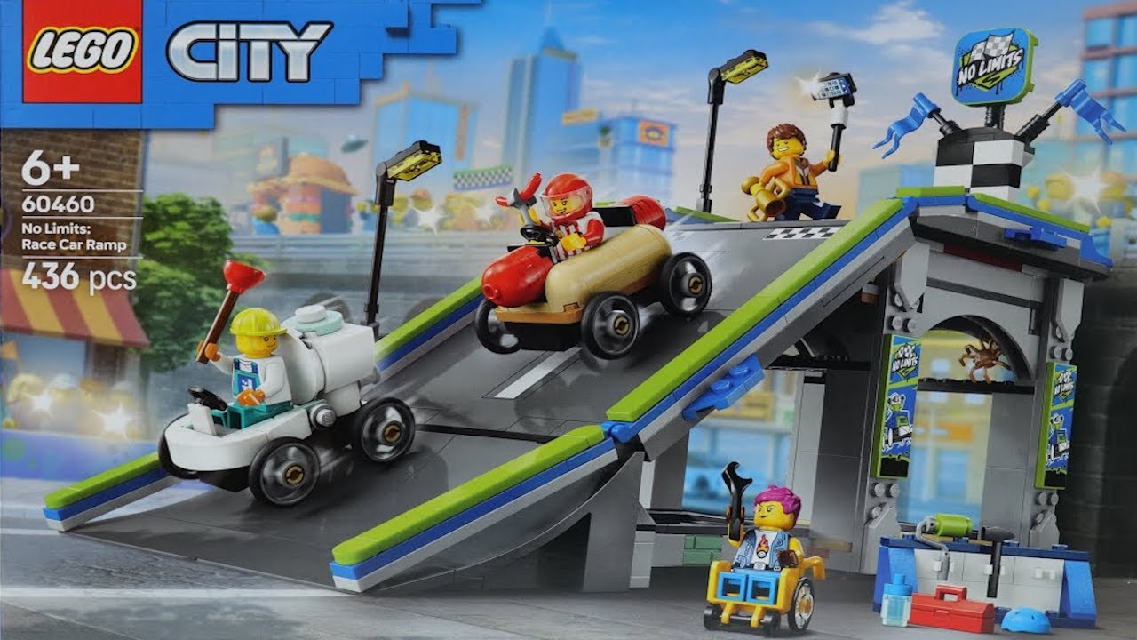 LEGO City 60460 No Limits Race Car Ramp Track &ndash; Epic Speed Build & Review! | Best LEGO Set?
