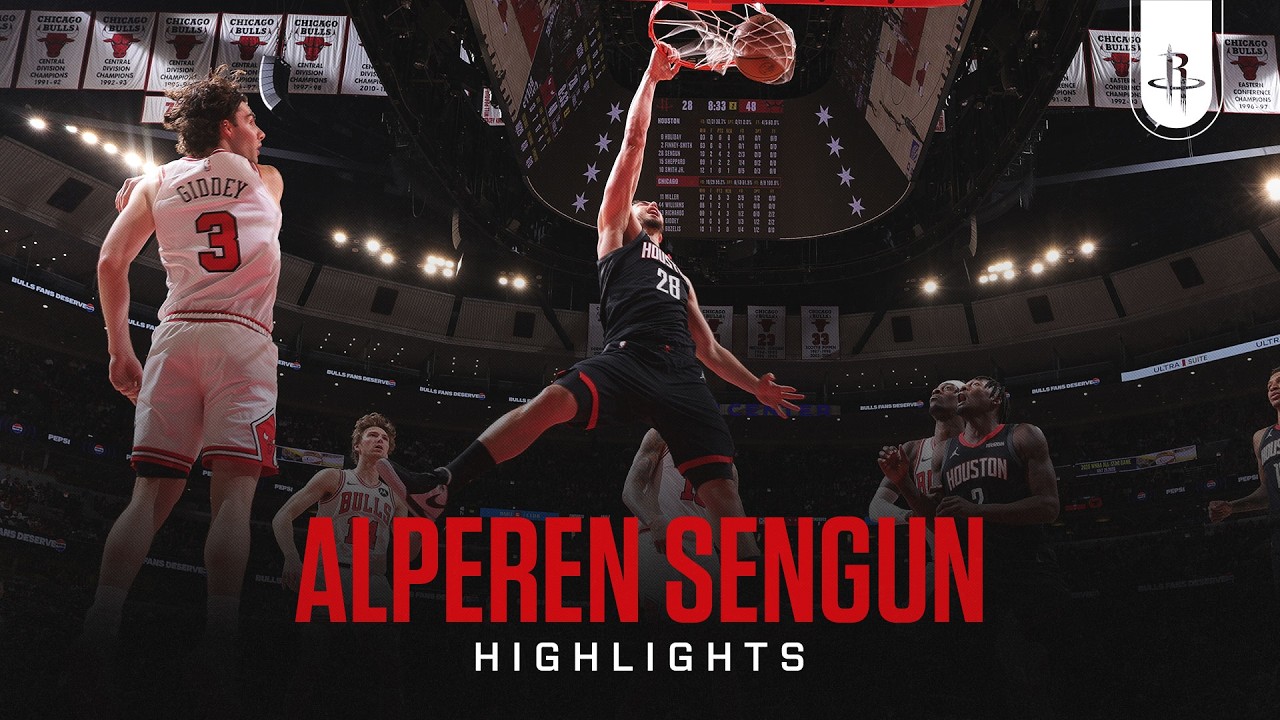 Alperen Sengun (33 points) Highlights vs. Chicago Bulls