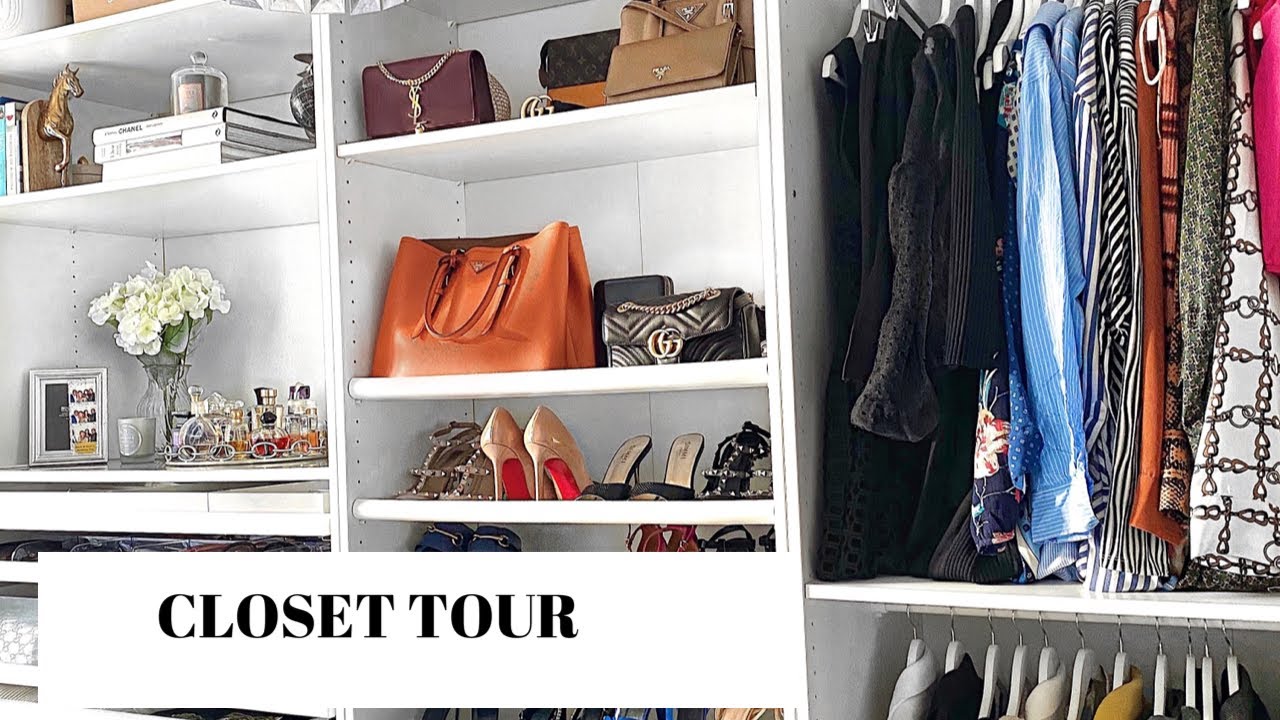 SMALL CLOSET TOUR 2020 | CLOSET ORGANISATION | EDWIGEALAMODE