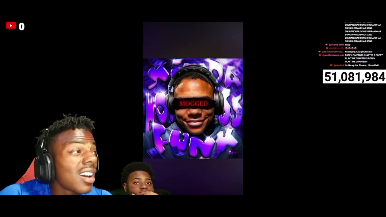 ISHOWSPEED reacts to (My Mom Is Kinda Homeless) song