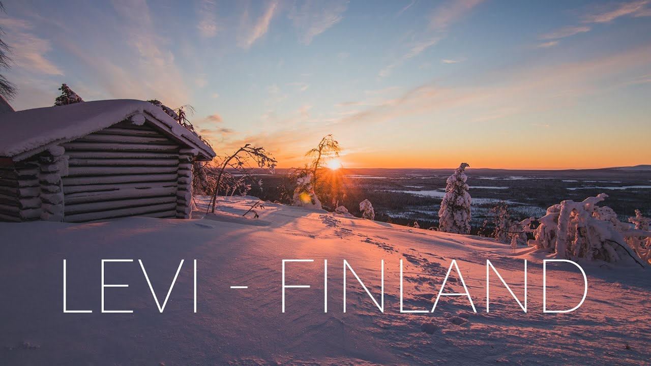 Skiing in Levi - Finland