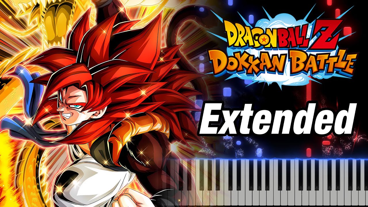 LR AGL Super Saiyan 4 Gogeta Active Skill OST Extended Version - DBZ Dokkan Battle - Piano Cover