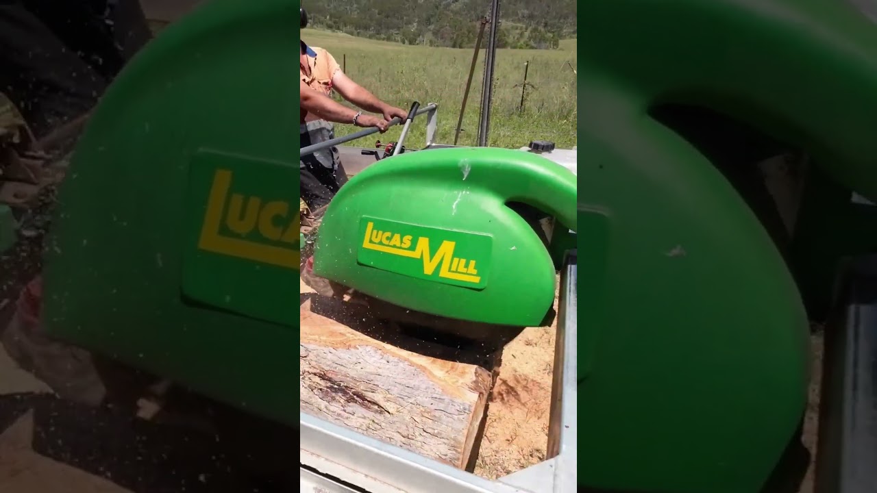 make Decking with a Lucas Sawmill