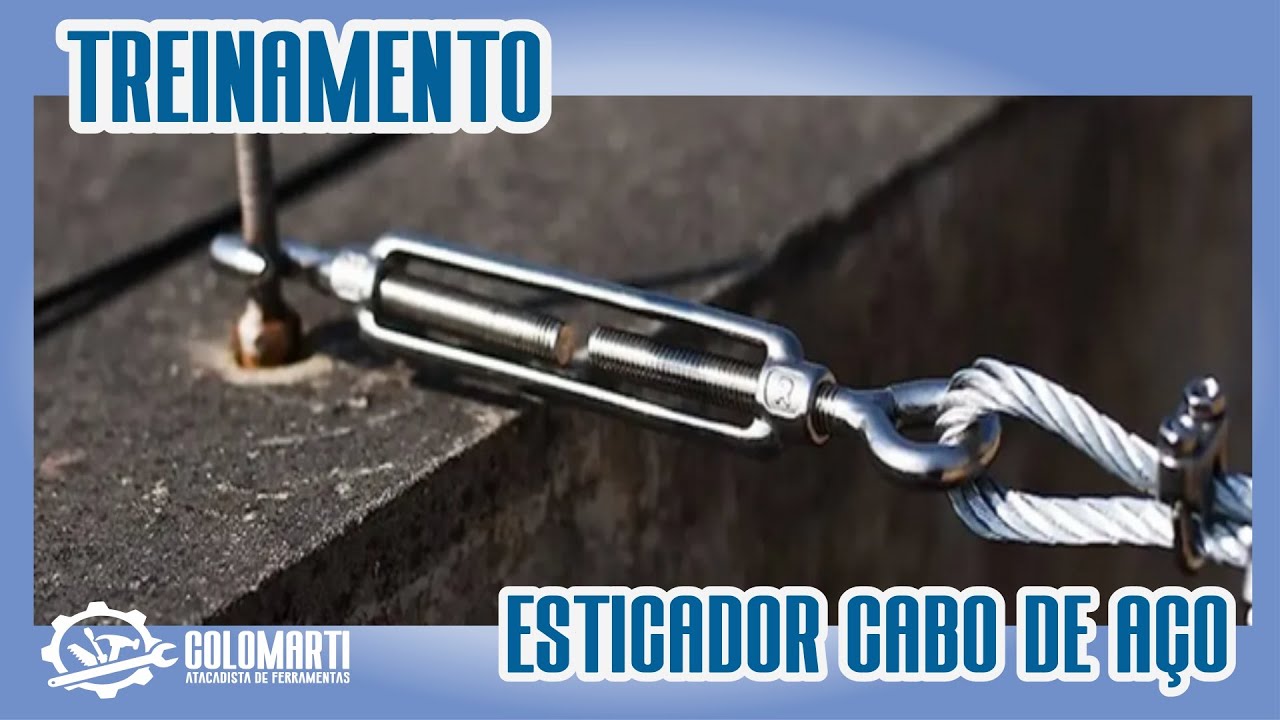 TREINAMENTO ESTICADORES PARA CABO DE AÇO