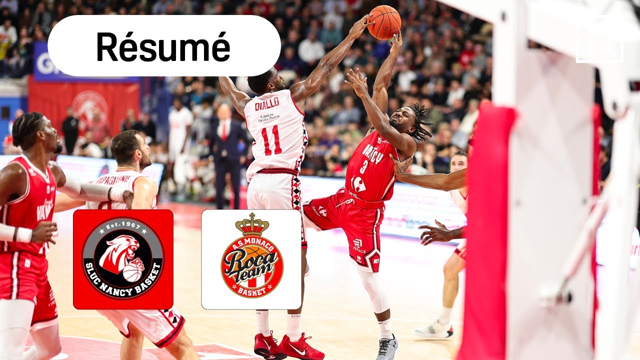 Le résumé de Nancy vs. Monaco | J6 Betclic Élite