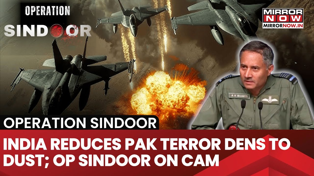 How India's Precision Strikes Reduce Pakistan's Terror Hubs, Killed Terrorists; Op Sindoor On Cam