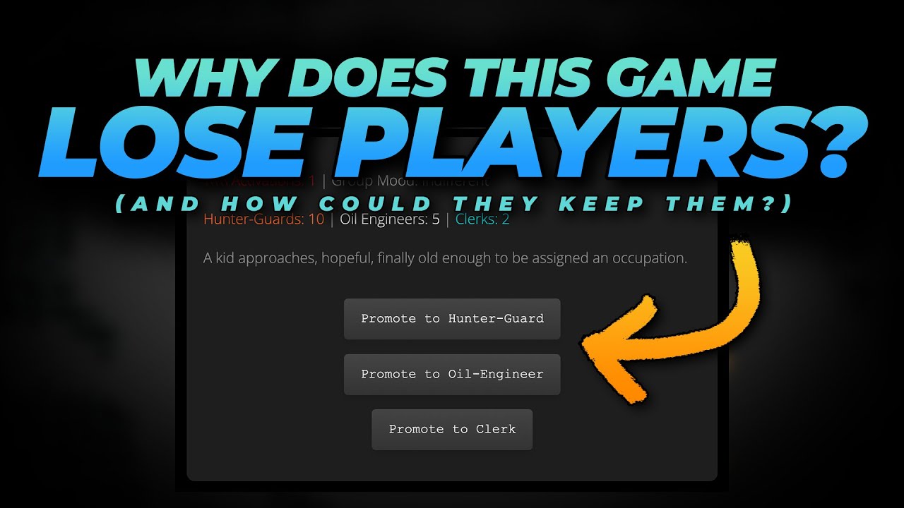 How To Get A Player Invested In Your Game | Game Design Consulting for Oil Pit
