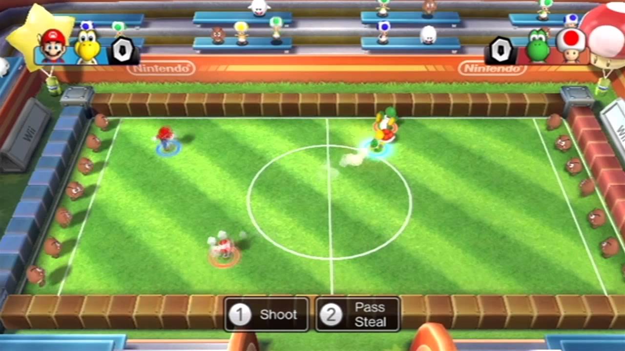 Mario Party 9 - Shell Soccer