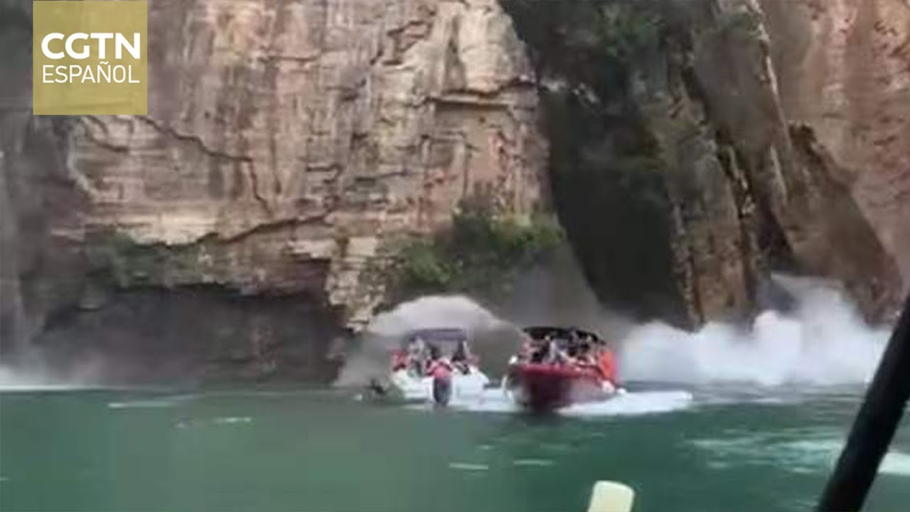 Aumenta a seis el número de muertos tras desprendimiento de rocas en cañón turístico de Brasil