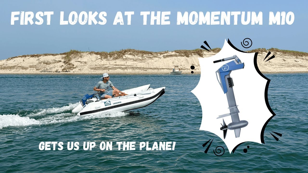 A PLANING Electric Outboard?! Testing out the Momentum M10