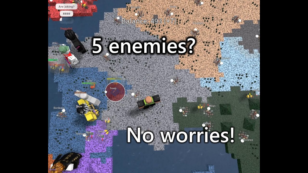 Revolting as Switzerland and fighting 5 enemies in nations roleplay remastered!
