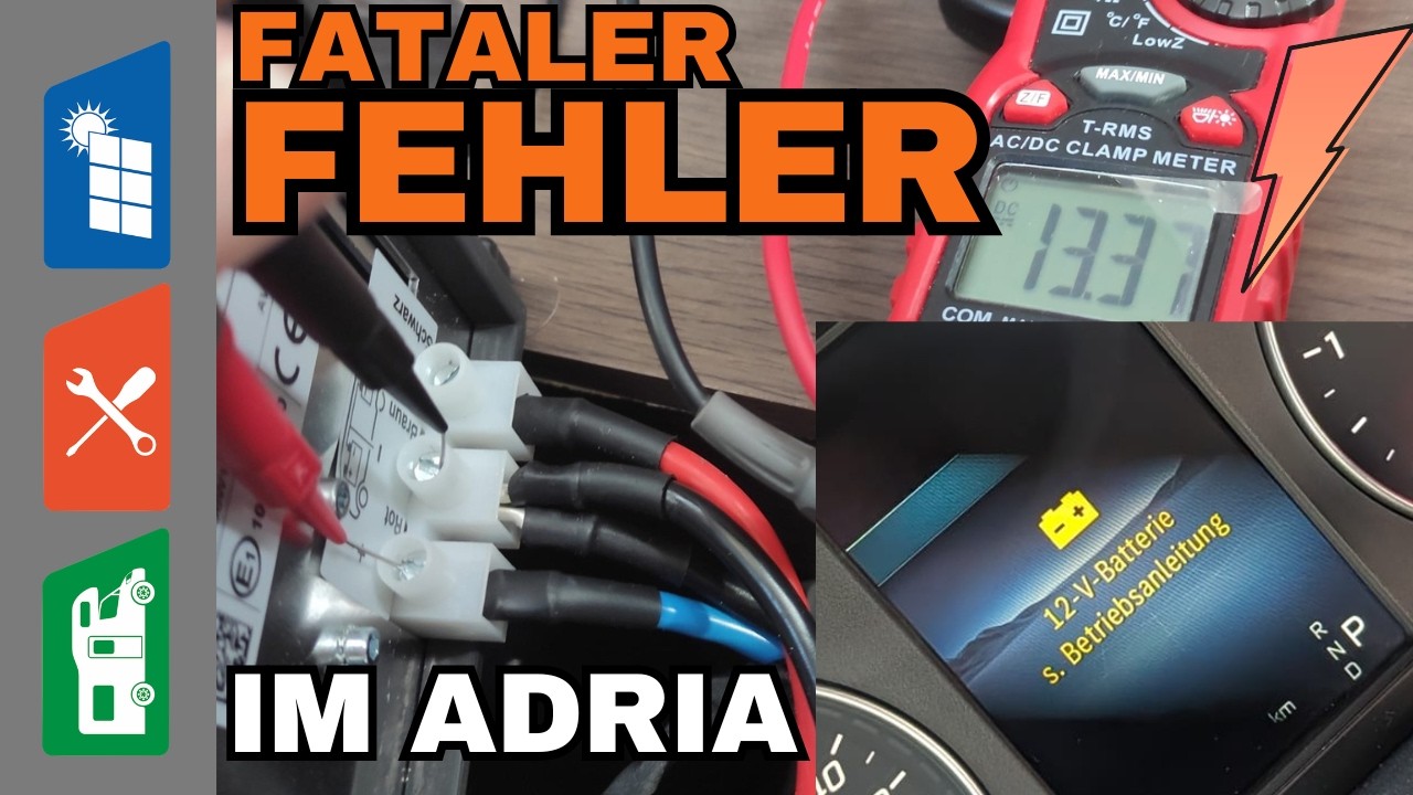 UN-AUTARK trotz AUTARKPAKET - fataler FEHLER im Adria Corla 670 + noch 1 Flair