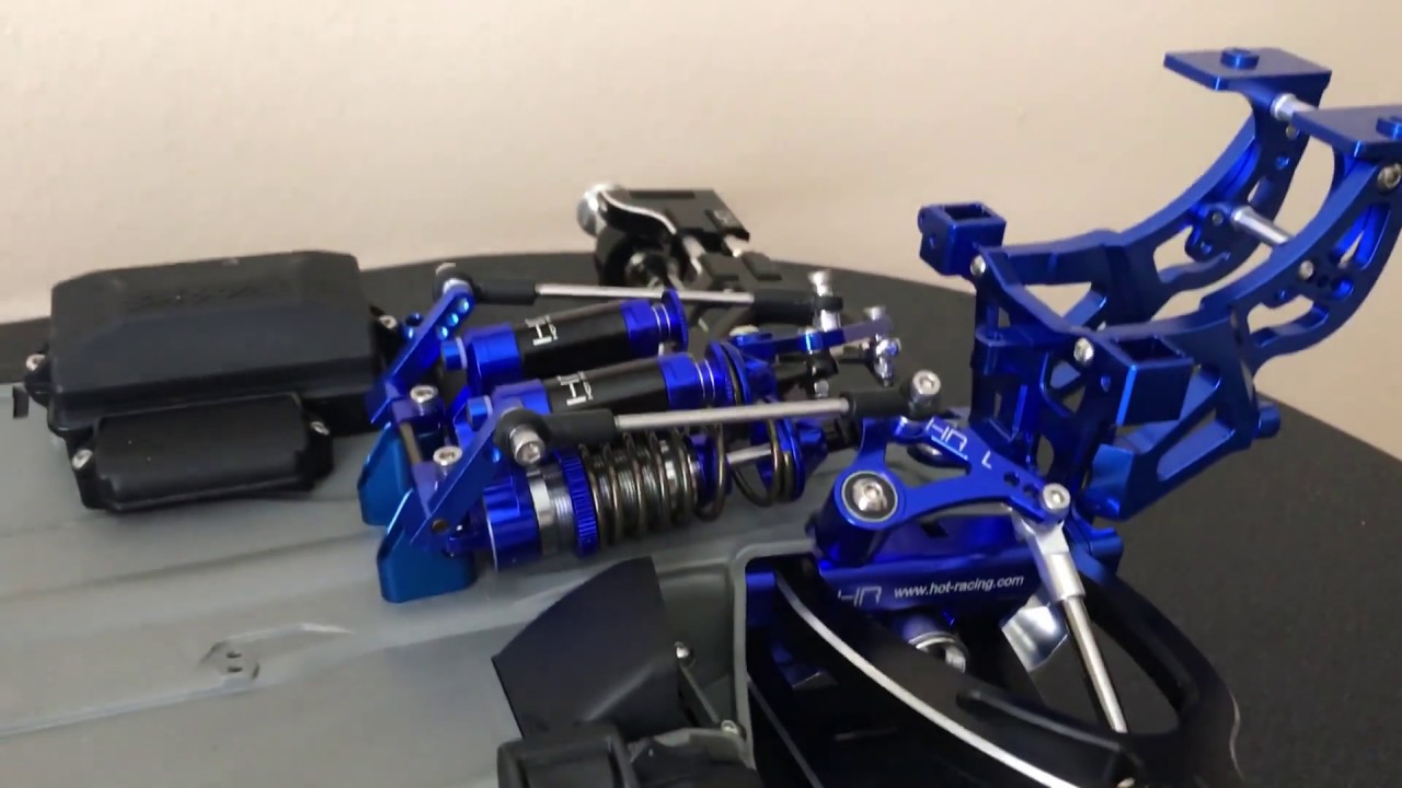 HOT RACING 1/10 scale E REVO BRUSHLESS PROJECT 2017 part 2