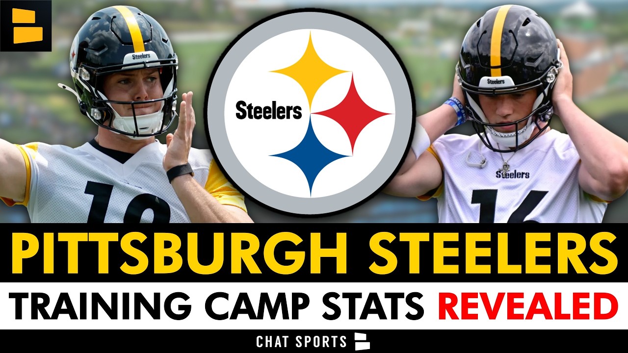 Steelers Training Camp Stats REVEALED: Drew Allar STRUGGLING, Will Howard SHINING In 11 On 11 Drills