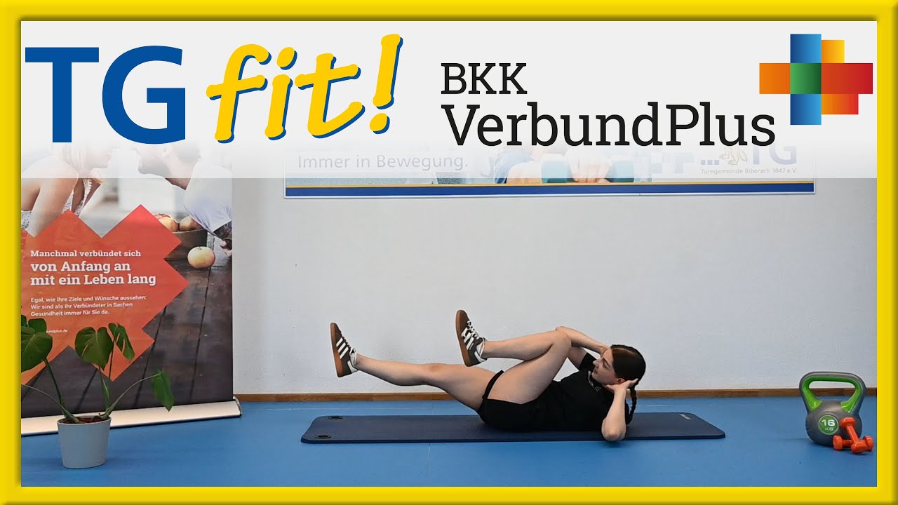 8 Minuten intensives Bauchpower Workout // Training // Kräftigung // Sport