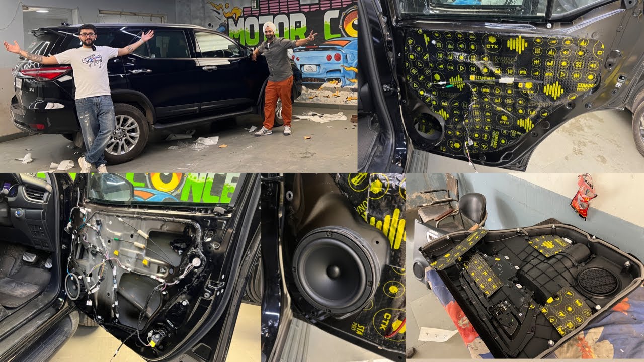 My Toyota Fortuner's Audio Upgrade For Rs 35000 Only😍