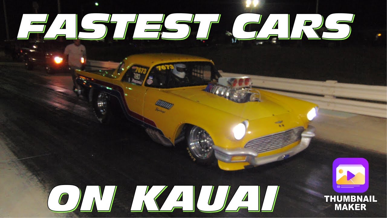 TOP GUN BRACKET - KAUAI RACEWAY PARK - FASTEST CARS ON THE TRACK