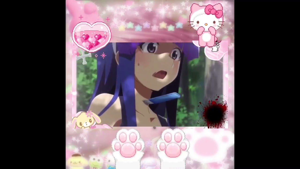 Tw! Cutecore anime edit #cutecore #kawaiianime  #gorecore #gurokawaii