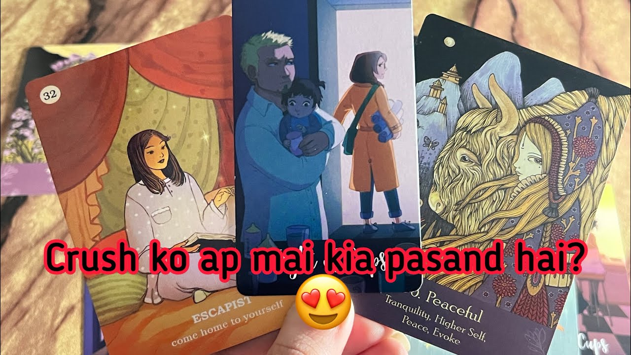 Crush ko ap mai kia pasand hai?💞 Hindi tarot card reading | Love tarot