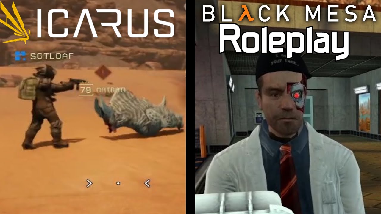 Icarus #9 and GMod RP | Larry Keen #15 | box BMRP - Desert Exploring and the Fentinator