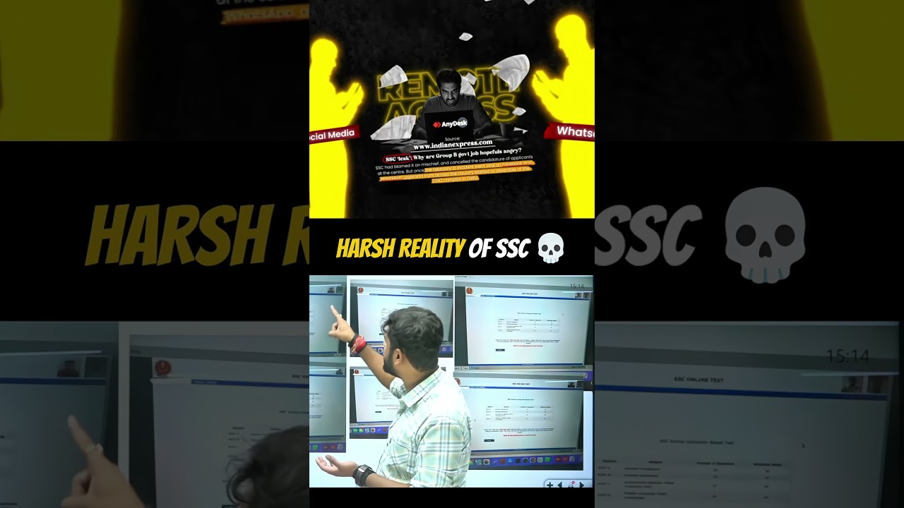 SSC SCAM..... #ssccgl #sscprotest #viralreels #controversial #controversy #sscscam #youtube