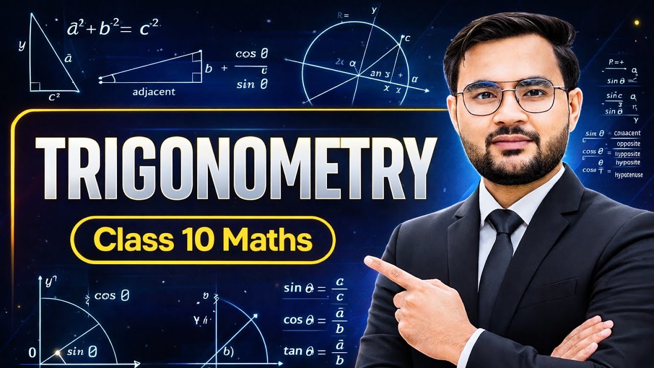 TRIGONOMETRY class 10 introduction | Class 10 Maths Chapter 8 | Surender Lamba
