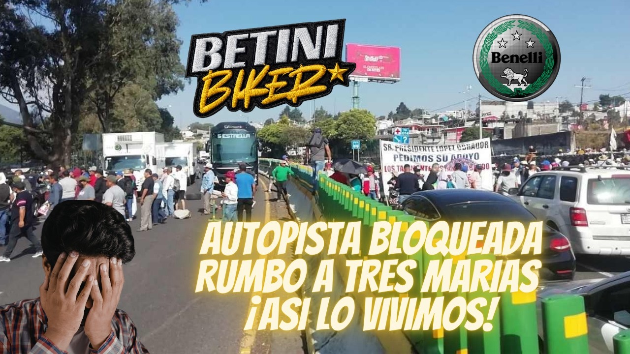 Bloqueo en la MEXICO-CUERNAVACA TODO UN CAOS