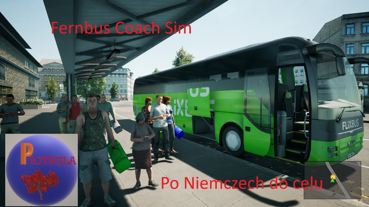 Fernbus po Niemczech przy 20 FPS