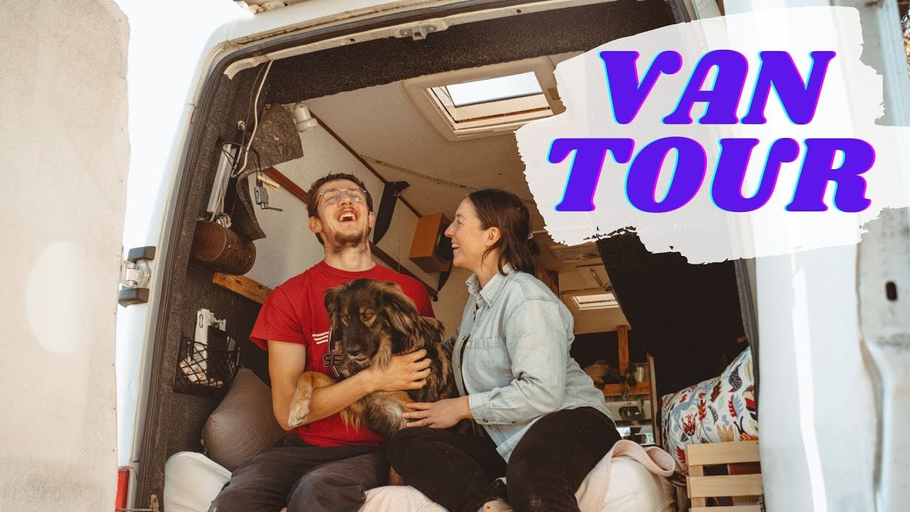 1/2 VAN TOUR: Življenje v kombiju | Predstavitev najinega Piči Miškota