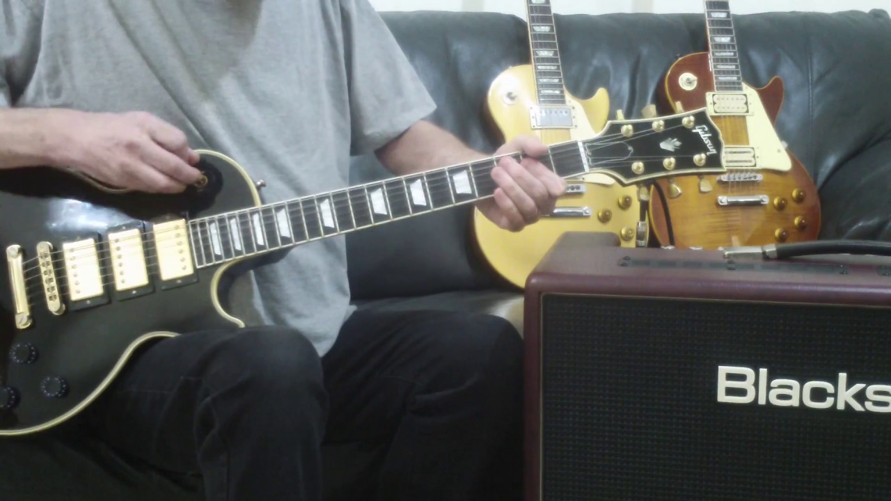 Gibson Vs Gibson Vs Chibson Clean Sounds 3 guitar comparison