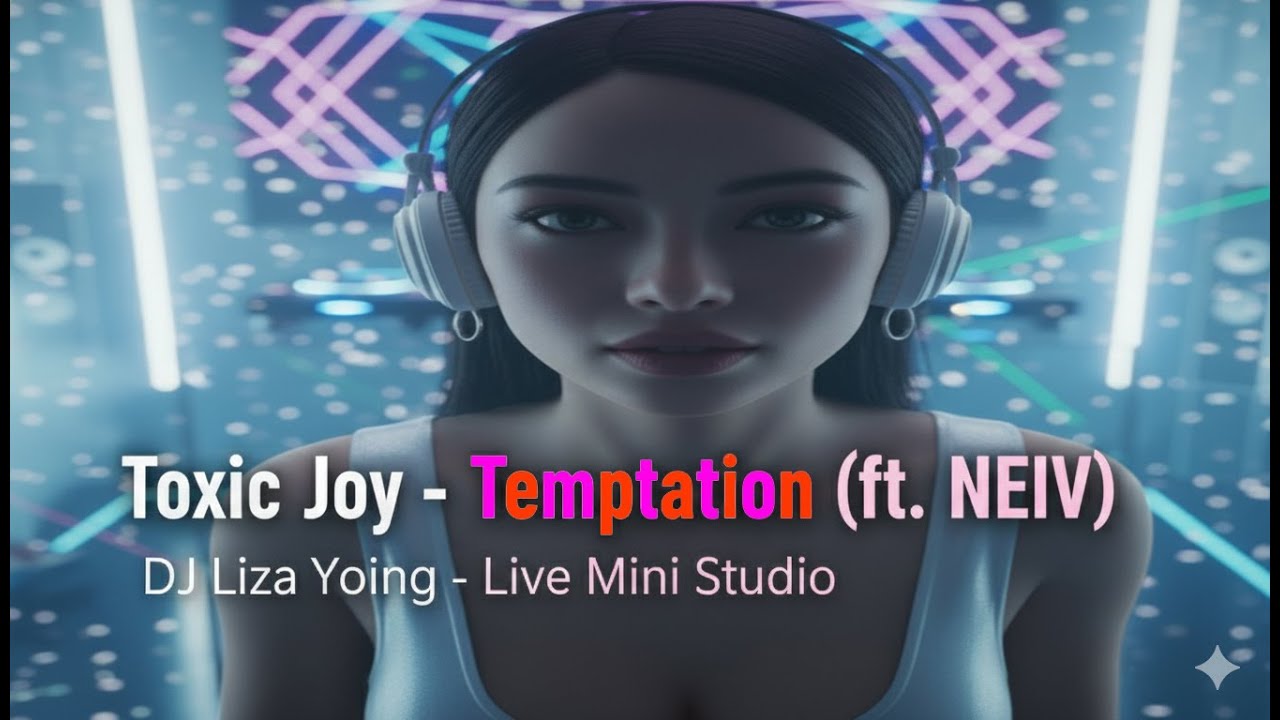 Toxic Joy &ndash; Temptation (ft. NEIV) Live Mini Studio - DJ Liza Yoing