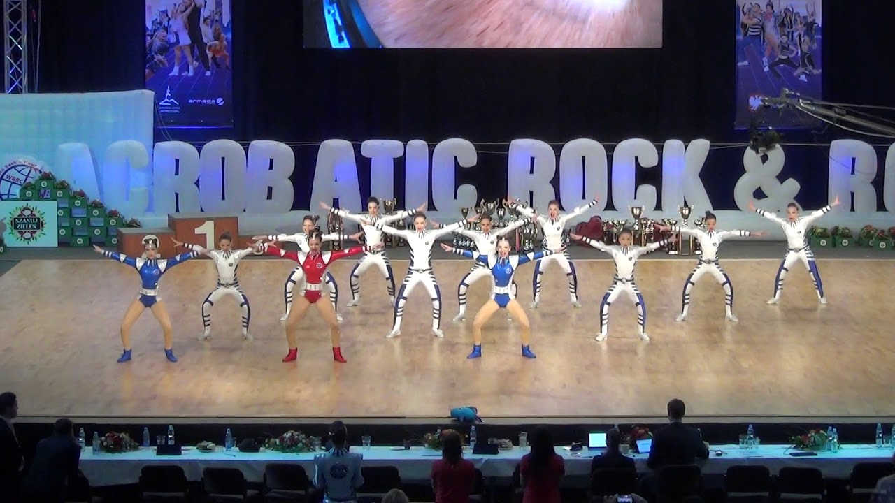 ROCK AND MAGIC SE, Hungary - Chirio - junior girl formation -. World Cup 2018