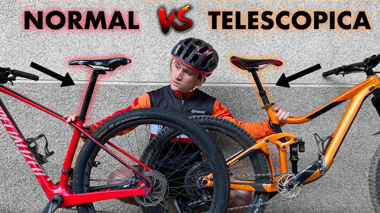 TIJA TELESC&Oacute;PICA vs NORMAL en MTB |💥 Me SORPRENDI&Oacute;! [TEST]