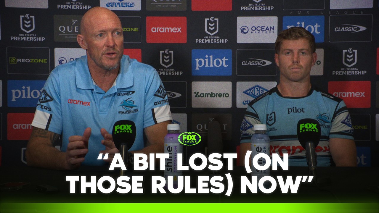 'Feels like overkill' Fitzgibbon reflects Sharks' momentum swing | Cronulla Press Conference