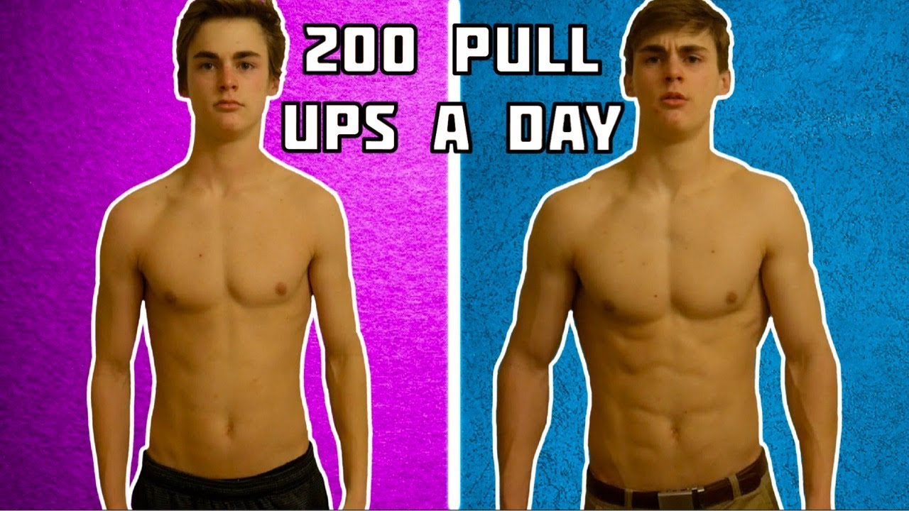 200 PULL UPS A DAY FOR 30 DAYS (results)