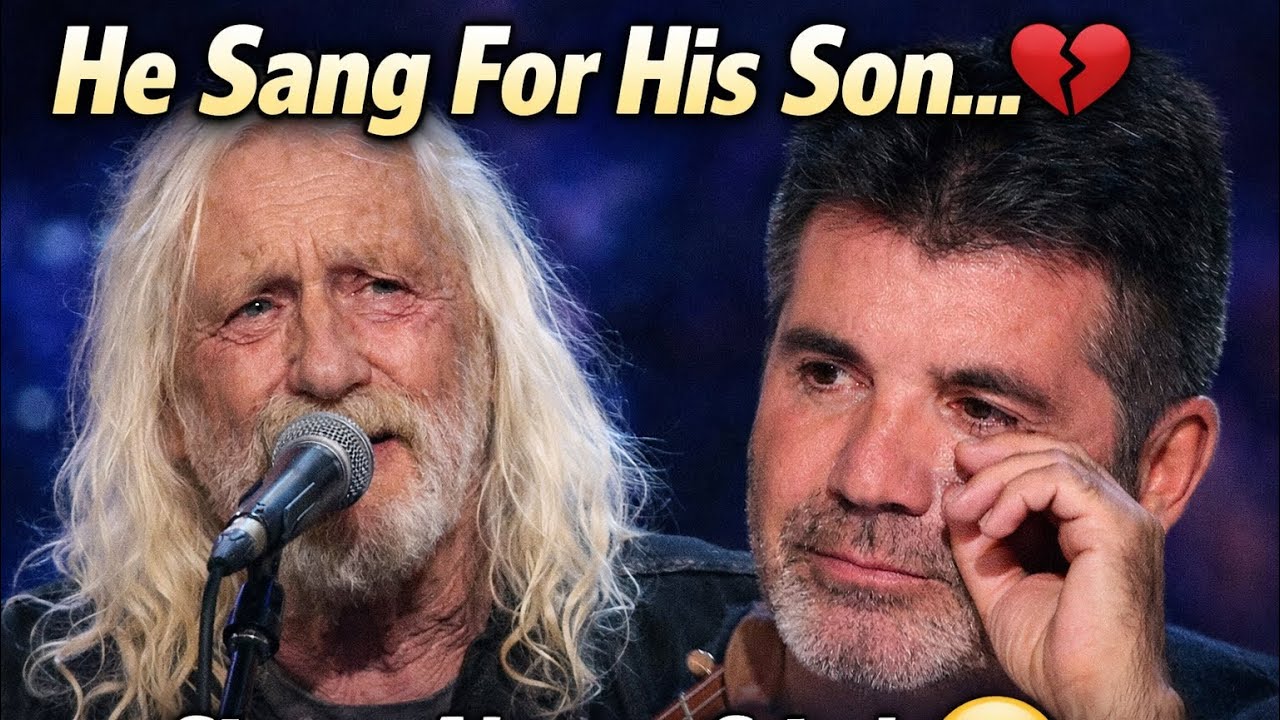 He Sang for His Son Who Never Came Home 💔 | AGT Emotional Audition #agt #americagottalent 