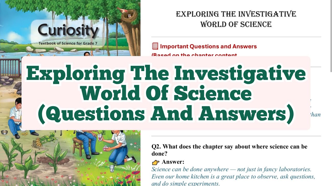 Exploring The Investigative World Of Science Class 8 Science Chapter 1 Extra Questions And Answers
