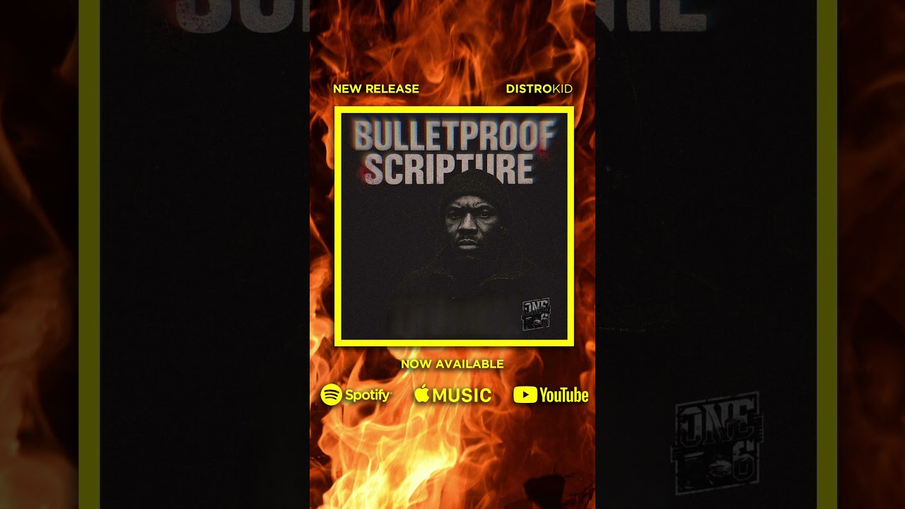 Bulletproof Scripture out now! 🔥 Real boom bap energy. Tap in 